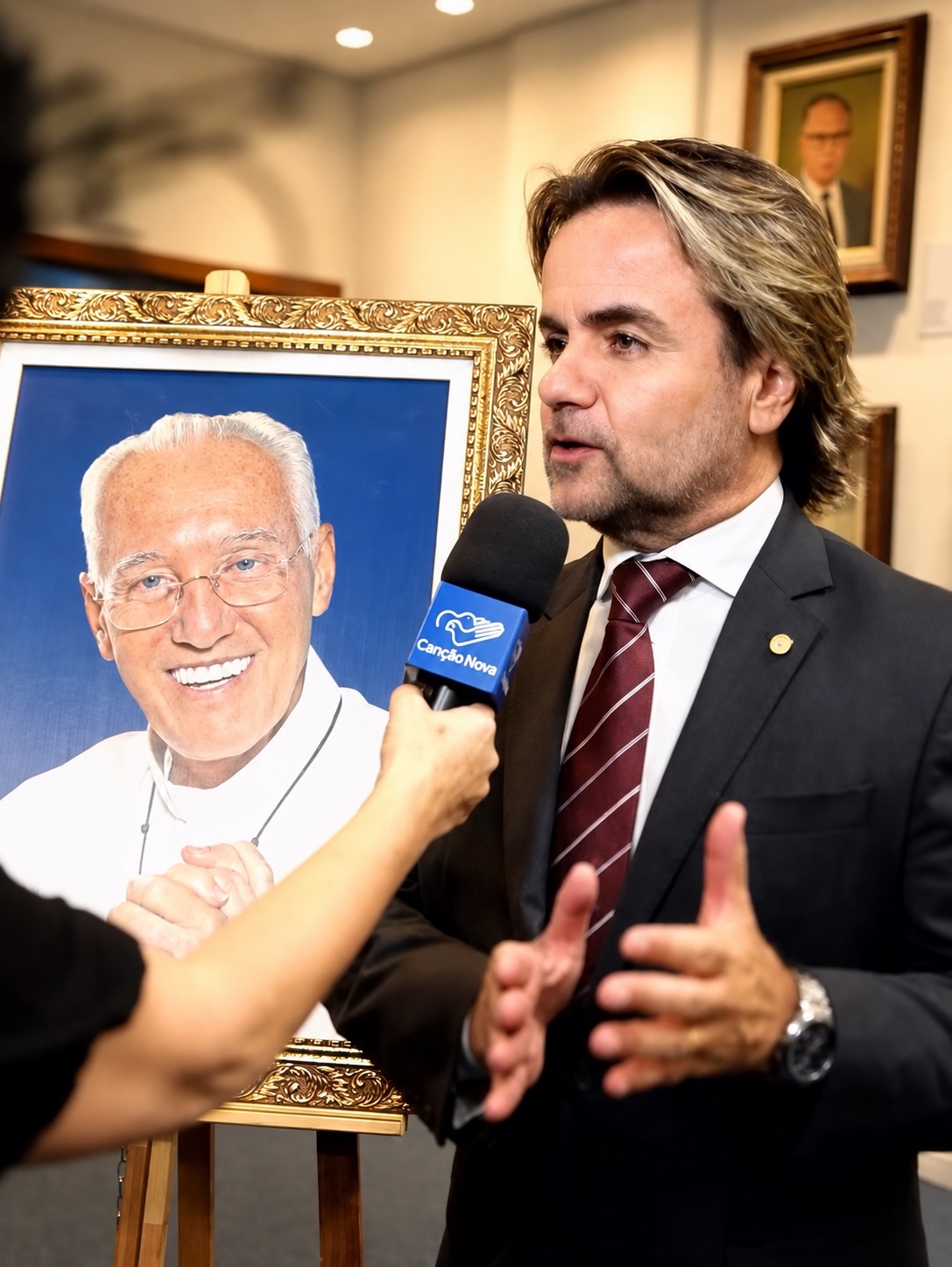 Entrevista sobre a chegada da Canção Nova a Minas